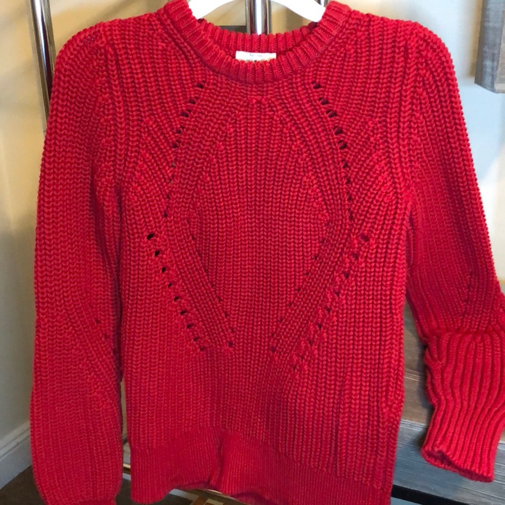 Red sweater
